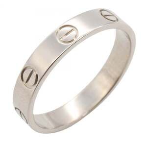 CARTIER 18k Silver Love Ring